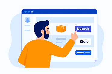 Kolay Kullanıcı ve Stok Yönetimi