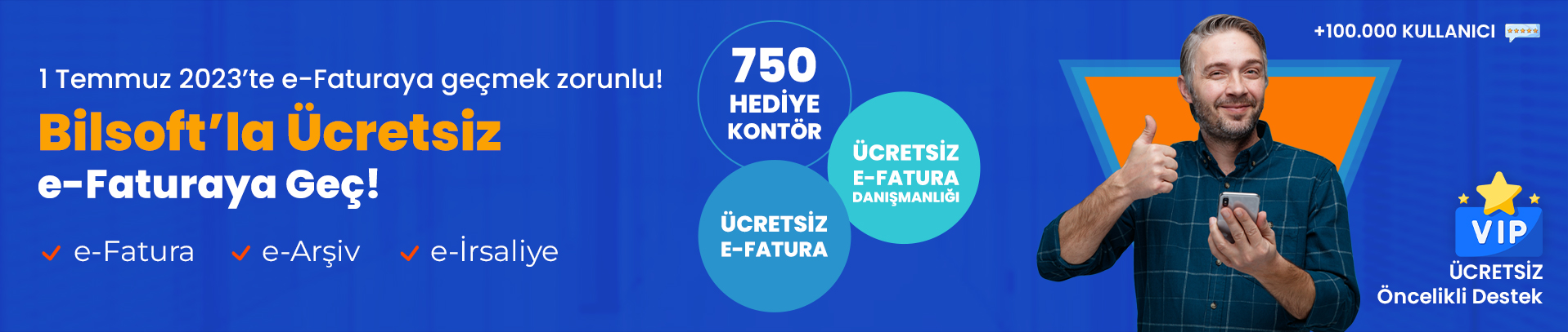 bilsoft ücretsiz e-fatura