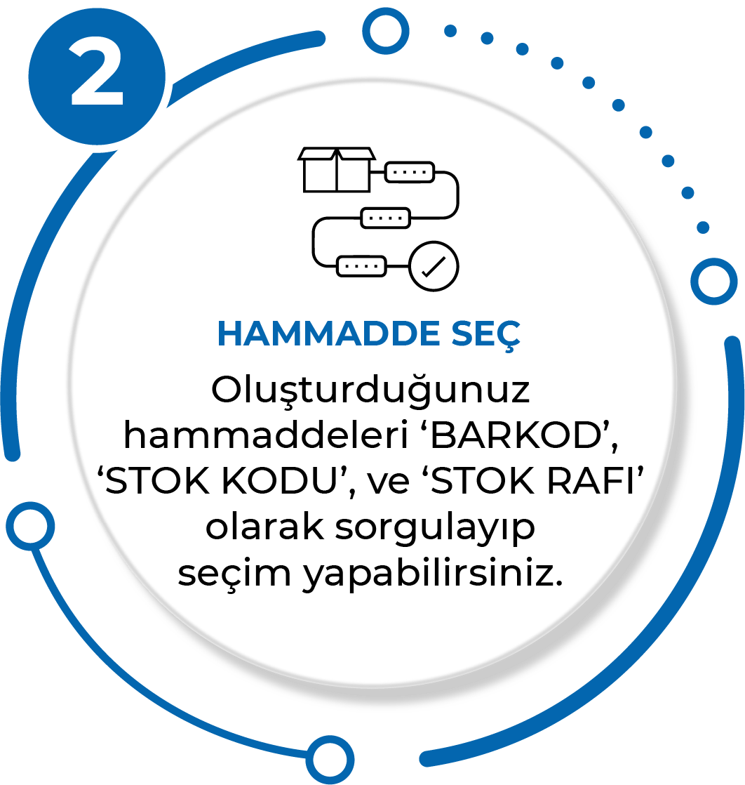 Hammadde Seç